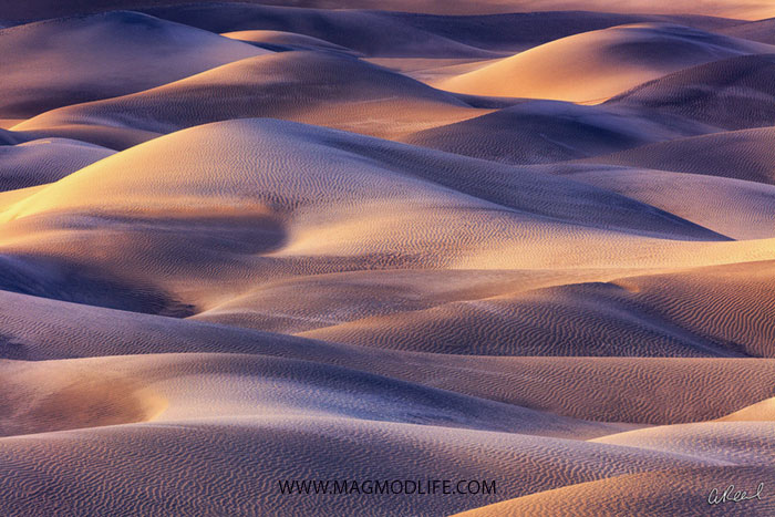 عکس آبستره از صحرا