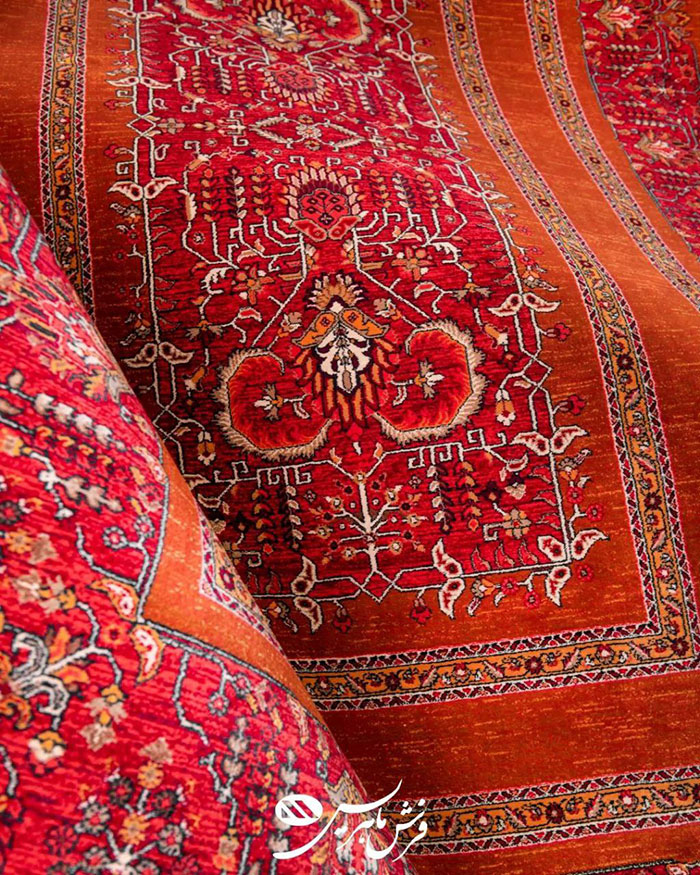 فرش قرمز ابریشم