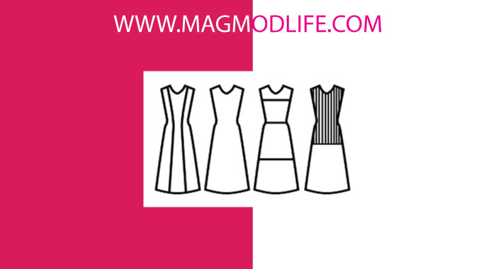 تاثیر نقطه و خطوط در طراحی لباس بارداری