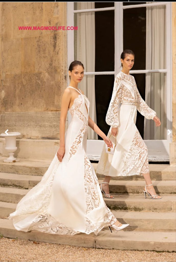 مدل لباس مجلسی سفید ۱۴۰۴