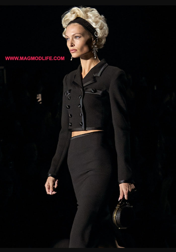 لباس مشکی مجلسی برند دولچه اند گابانا سال ۲۰۲۵